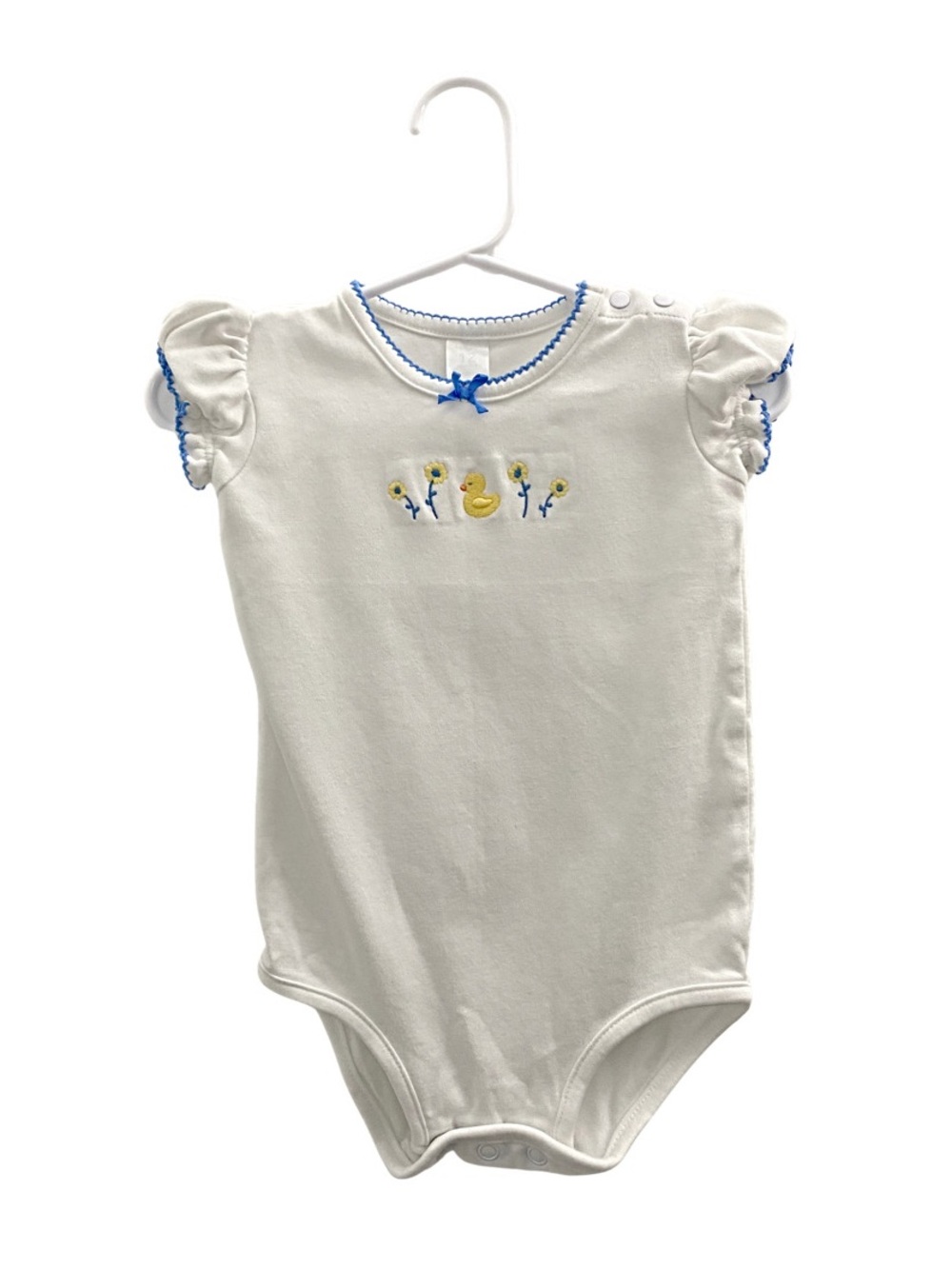 Vintage Carter's Little Duckie Bodysuit Size 12 Months